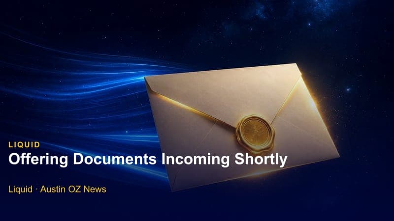 Offering Documents Incoming Shortly