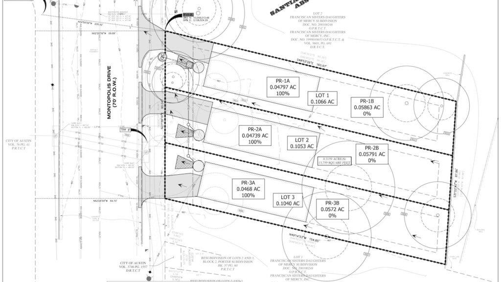 Airport Residences -siteplan cottage lot subdivision